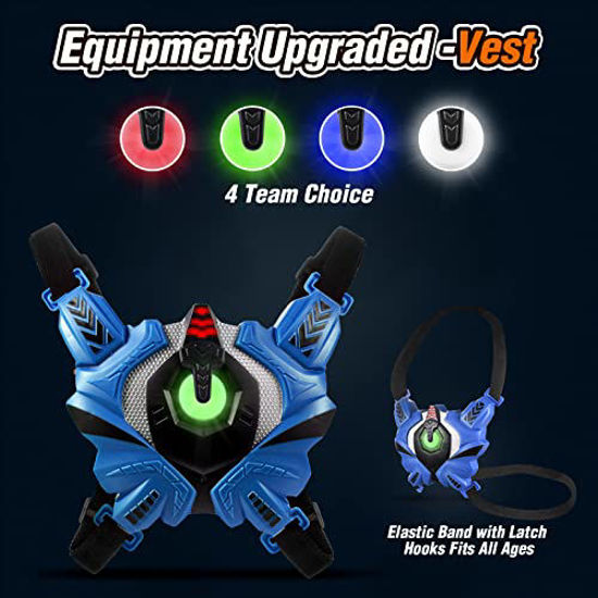 GetUSCart- Laser Tag, Stlloys Infrared Laser Tag Guns Set of 4 with ...