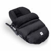 Picture of 7 A.M. Enfant PlushPOD Stroller and Car Seat Footmuff, Convertible into a Single Panel Cover (Black Plush, Medium/Large)