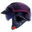 Picture of LS2 Helmets Rebellion Motorcycle Half Helmet (Wheels & Wings - Small)