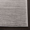 Picture of SAFAVIEH Vision Collection VSN606G Modern Ombre Tonal Chic Non-Shedding Living Room Bedroom Runner, 2'2" x 20' , Silver