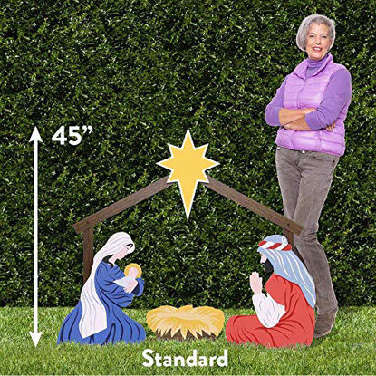 Picture of Outdoor Nativity Store Holy Family Outdoor Nativity Set (Standard, Color)