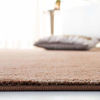 Picture of SAFAVIEH Vision Collection VSN606E Modern Ombre Tonal Chic Non-Shedding Living Room Bedroom Dining Home Office Area Rug, 6'7" x 6'7" Square, Brown