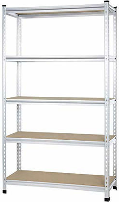Picture of Amazon Basics AMBS05 Shelving, 48 x 18 x 72, Aluminum