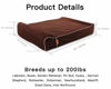 Picture of Laifug Orthopedic Memory Foam Extra Large Dog Bed Pillow(50"x36"x10", Chocolate) Durable Water Proof Liner & Removable Washable Cover & Smart Design