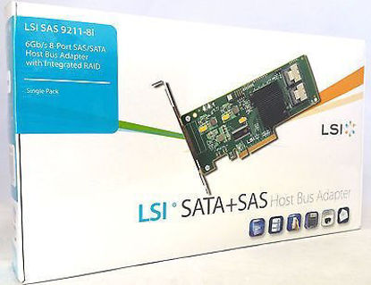 Picture of SAS9211-8I 8PORT Int 6GB Sata+SAS Pcie 2.0