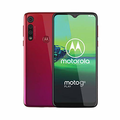 Picture of Moto G8 Play, Unlocked, International GSM only, 2/32GB, 13MP Camera, 2019, Red (XT2015-2)