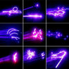 Picture of U`King DJ Disco Laser Party Lights RGB Stage Lighting Beam Light Illumination 3D Patterns LED Projector with DMX512 Sound Activated Remote Control for Festival Bar Nightclub Wedding Live Show Church