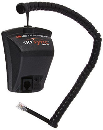 Picture of Celestron - SkySync Telescope GPS Accessory - Automatically Updates your Telescope with 16-channel GPS Data, Time, and Date - Save Time & Improve the Accuracy of your Telescope Alignment, Black (93969)