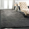Picture of SAFAVIEH California Premium Shag Collection SG151 Non-Shedding Living Room Bedroom Dining Room Entryway Plush 2-inch Thick Area Rug, 6'7" x 9'6", Dark Grey