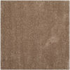 Picture of SAFAVIEH Milan Shag Collection SG180 Solid Non-Shedding Living Room Bedroom Dining Room Entryway Plush 2-inch Thick Area Rug, 7' x 7' Square, Dark Beige