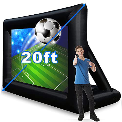GetUSCart 20 Feet Inflatable Outdoor and Indoor Theater Projector