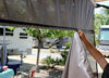 Picture of CAREFREE 701907ACD Black 19' x 7' Drop RV Awning EZ ZipBlocker