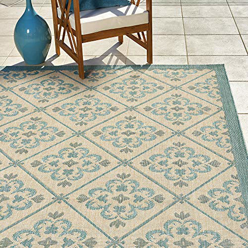 GetUSCart Gertmenian 22269 Outdoor Rug Freedom Collection Nautical
