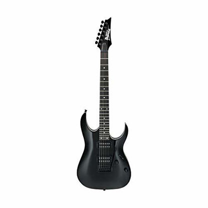Picture of Ibanez GRGA 6 String Solid-Body Electric Guitar, Right, Black Night, Full (GRGA120BKN)