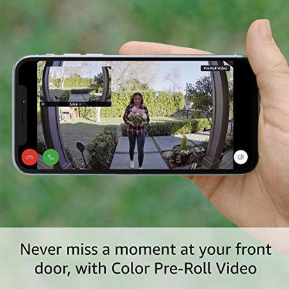 Picture of Ring Video Doorbell 4 - improved 4-second color video previews plus easy installation, and enhanced wifi - 2021 release