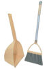 Picture of Xifando Mini Broom with Dustpan for Kids,Little Housekeeping Helper Set (Light Orange)