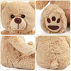 Picture of 10'' Teddy Bear Stuffed Animal, Brown Baby Bear Plush Toy, Gift for Kids Boys Girls