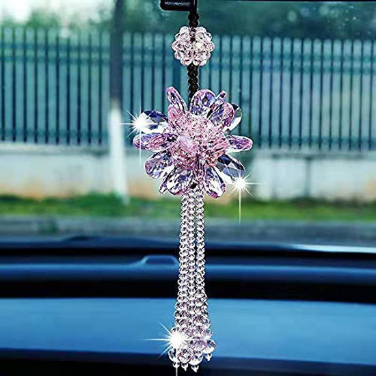 GetUSCart Ornaments Hanging in The car Rear View Mirror Bling