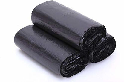 Picture of 1.2-1.5 Gallon Small Trash Bags, Black Garbage Bag , Wastebasket Trash Bags 120 Counts