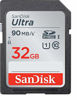 Picture of SanDisk 32GB SDHC SD Ultra Memory Card Works with Kodak PIXPRO Astro Zoom AZ652, AZ527, AZ421, FZ152 Camera (SDSDUNR-032G-GN6IN) Bundle with (1) Everything But Stromboli Combo Card Reader
