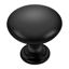 Picture of Ravinte 5 Pack Kitchen Cabinet Knobs Dresser Knobs Drawer Knobs Matte Black Zinc Knobs Drawer Pulls Door Knobs Dresser Drawer Handles Knobs for Dresser Drawers