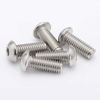 Picture of 5/16-18 x 2" Button Head Socket Cap Bolts Screws, Stainless Steel 18-8 (304), Bright Finish, Allen Hex Drive, 20 PCS