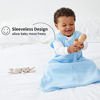 Duomiaomiao Unisex Baby Sleep Sack TOG 1.0 Plush Sleeveless Baby Wearable Blanket for Toddler Baby Girls Boys Micro-Fleece All Season Baby Sleeping Bag with Inverted Zipper 
