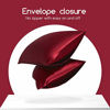 Picture of MR&HM Satin Pillowcase for Hair and Skin, Silk Satin Pillowcase 2 Pack, King Size Pillow Cases Set of 2, Silky Pillow Cover with Envelope Closure (20x36, Burgundy)