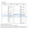 Picture of WHEEL CONNECT Hub Centric Rings 73.1 to 66.1, Aluminium Alloy Hubrings 66.1 to 73.1 Set of 4, O.D:73.1-I.D:66.06 (66.1) mm. A