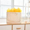 Picture of 2 Pack 16.5" Extra Large Gift Bags with Tissue Paper for Presents (Gold Polka dot)