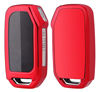 Picture of Key Fob Cover Case Fit for Kia Ceed Cerato Forte Niro Seltos Sorento Soul Sportage Telluride Remote Holder Skin Protector Keyless Entry Sleeve Accessories (Red)