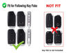 Picture of Key Fob Cover Case Fit for Kia Ceed Cerato Forte Niro Seltos Sorento Soul Sportage Telluride Remote Holder Skin Protector Keyless Entry Sleeve Accessories (Red)
