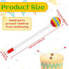 Picture of 6 Pieces Lollipop Felt Drum Stick Soft Lollipop Drum Timpani Mallets Foam Head Percussion Sticks Rainbow Plastic Drumsticks for Kids Hand Percussion Beat Toy for Adults Musical Instrument Accessories