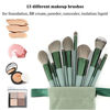 Picture of Makeup Brushes 22 Pcs Makeup Kit,Foundation Brush Eyeshadow Brush Make up Brushes Set (Green, 22 Piece Set)