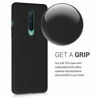 Picture of kwmobile TPU Silicone Case Compatible with OnePlus 8 (2020) - Case Slim Phone Cover with Soft Finish - Black