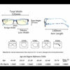 Picture of 2 Pair Computer Glasses - Anti-blue glasses - Blue Light Blocking Reading Glasses for Women (1 Blue 1 Gray, 0.50)