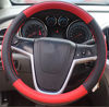 Picture of Mayco Bell Car Steering Wheel Cover 15 inch Comfort Durability Safety (Black Red)
