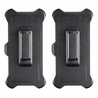 Picture of 2 Pack Replacement Belt Clip Holster Compatible with OtterBox Defender Series Case for Samsung Galaxy A30 / A50 / A50s