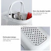 Picture of UUJOLY Plastic Organizer Storage Baskets with Handles, Shower Caddy Bins Organizer for Bathroom and Kitchen (Grey)
