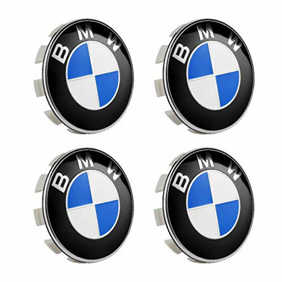 GetUSCart DIY1234 4PCS 68mm/2.68inch Wheel Center Caps Emblem for BMW