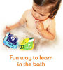 Picture of Baby Bath Books, Pack of 2 by Baby Bibi. Alphabet & Numbers Books. Safe, Waterproof and BPA-free. 3.5" x 3.5"