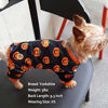Picture of KYEESE Dog Pajamas Halloween for Small Dogs Pumpkin Dog Pjs Onesie Stretchable Soft Material Pet Pajamas
