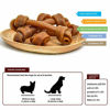 Picture of Jungle Calling Rawhide Free Dog Chews, Peanut Butter Bones Dog Treats with Cranberry, Easy to Digest