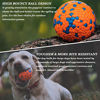 Picture of DLDER Dog Balls Toy for Aggressive Chewers, Indestructible Bouncy Dog Ball, Lightweight&Floating, Durable Dog Chew Ball for Large&Medium Dogs to Fetch and Play.