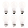 Picture of SYLVANIA ECO LED Light Bulb, A19, 100W Equivalent, Efficient 14.5W, 7 Year, 1450 Lumens, Frosted, 5000K, Daylight - 6 Pack (40884)