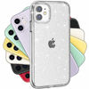 Picture of FanTEK Compatible for iPhone 11 Case, Luxury Bling Glitter Protective Bumper Hard Shell Shockproof Crystal Cover for Women Girl iPhone 11, Glitter Clear