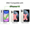 Picture of FanTEK Compatible for iPhone 11 Case, Luxury Bling Glitter Protective Bumper Hard Shell Shockproof Crystal Cover for Women Girl iPhone 11, Glitter Clear
