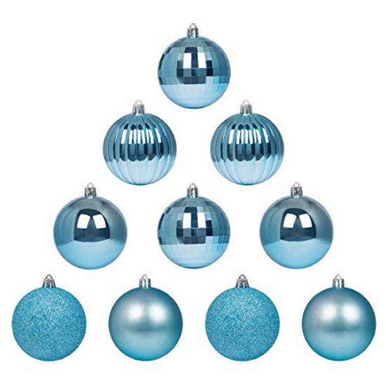 GetUSCart GameXcel 10Pcs Christmas Balls Ornaments for Xmas Tree