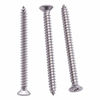 Picture of #14 x 3" (30 pcs) Stainless Flat Head Phillips Drive Sheet Metal Tek Screws, 304 (18-8) Stainless Steel Screw, Countersunk Head Wood Screw, Self Tapping