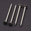 Picture of #14 x 3" (30 pcs) Stainless Flat Head Phillips Drive Sheet Metal Tek Screws, 304 (18-8) Stainless Steel Screw, Countersunk Head Wood Screw, Self Tapping